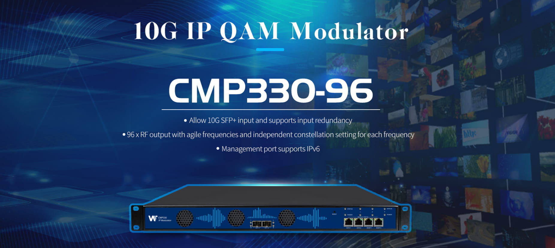 Modulator QAM Edge 10G